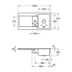 Villeroy & Boch Einbauspüle Siluet 60 R 9 Villeroy & Boch Einbauspüle Siluet 60 R -Machen Sie es mit der Küchenspüle. villeroy boch einbauspuele siluet 60 r3