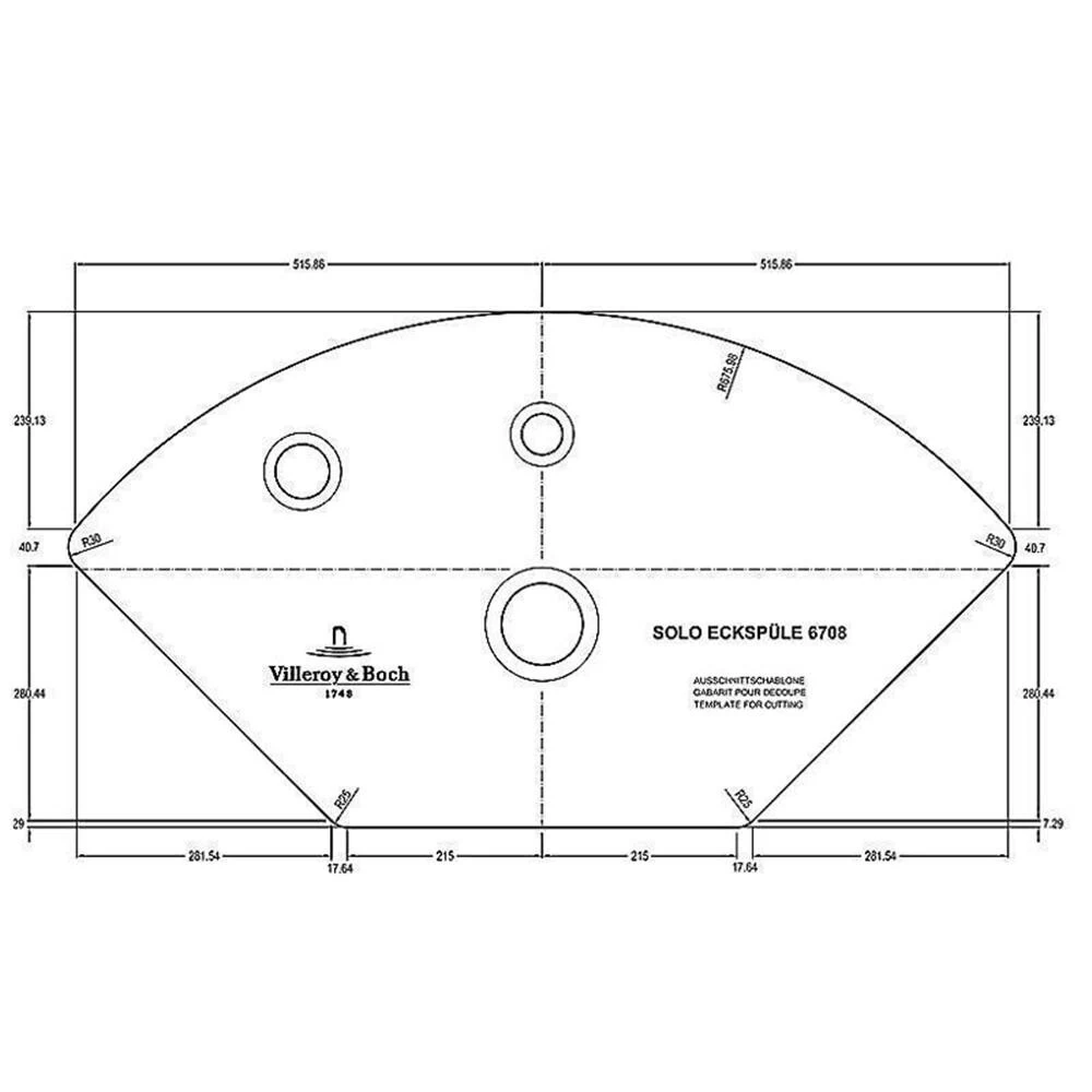 Villeroy & Boch Einbauspüle Solo Eck 7 Villeroy & Boch Einbauspüle Solo Eck – Bild 5