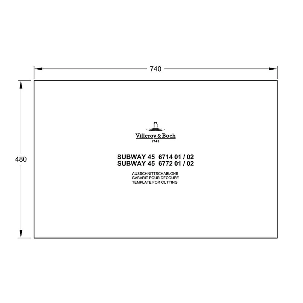 Villeroy & Boch Einbauspüle Subway 45 Becken Rechts 6 Villeroy & Boch Einbauspüle Subway 45 Becken Rechts – Bild 4