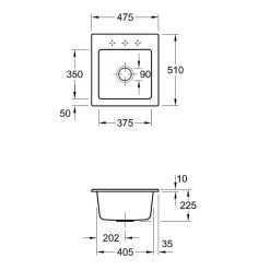 Villeroy & Boch Einbauspüle Subway 45 XS -Machen Sie es mit der Küchenspüle. villeroy boch einbauspuele subway 45 xs3