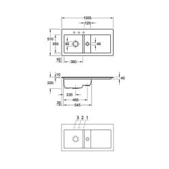 Villeroy & Boch Einbauspüle Subway 60 Becken Links 8 Villeroy & Boch Einbauspüle Subway 60 Becken Links -Machen Sie es mit der Küchenspüle. villeroy boch einbauspuele subway 60 becken links3