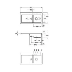 Villeroy & Boch Einbauspüle Subway 60 Becken Rechts 8 Villeroy & Boch Einbauspüle Subway 60 Becken Rechts -Machen Sie es mit der Küchenspüle. villeroy boch einbauspuele subway 60 becken rechts3