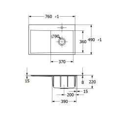 Villeroy & Boch Einbauspüle Subway Style 45 Flat Flächenbündig Becken Rechts 10 Villeroy & Boch Einbauspüle Subway Style 45 Flat Flächenbündig Becken Rechts -Machen Sie es mit der Küchenspüle. villeroy boch einbauspuele subway style 45 flat flaechenbuendig becken rechts4