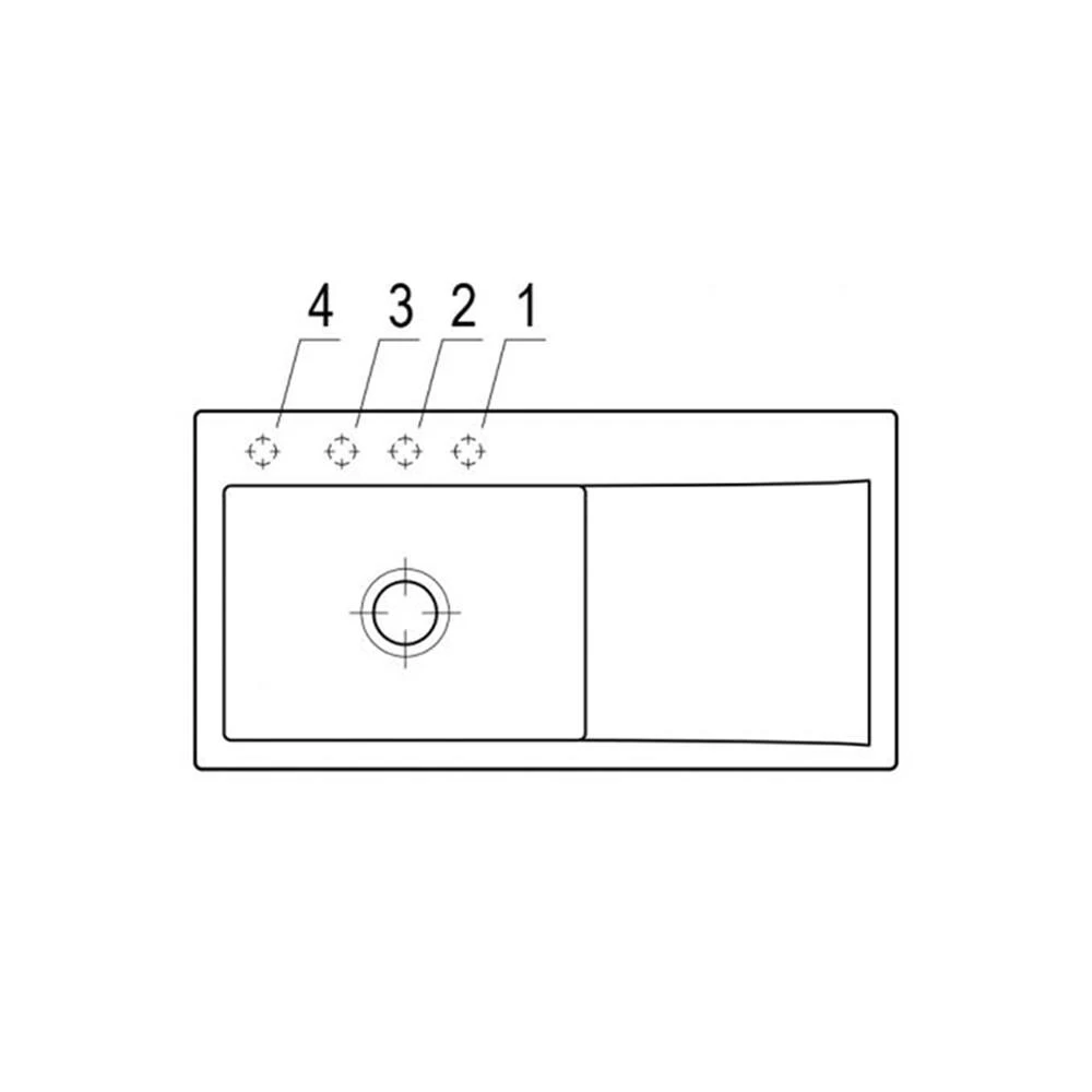 Villeroy & Boch Einbauspüle Subway Style 60 Becken Links 6 Villeroy & Boch Einbauspüle Subway Style 60 Becken Links – Bild 4