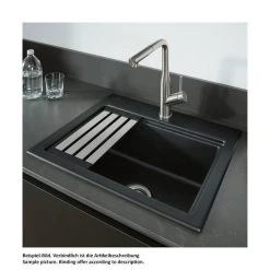 Villeroy & Boch Einbauspüle Subway Style 60 S Mit Abtropfgitter In Aluminium Gebürstet -Machen Sie es mit der Küchenspüle. villeroy boch einbauspuele subway style 60 s mit abtropfgitter in aluminium gebuerstet3