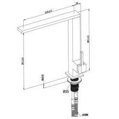 Villeroy & Boch Küchenarmatur Finera Square Edelstahl Massiv -Machen Sie es mit der Küchenspüle. villeroy boch kuechenarmatur finera square edelstahl massiv3