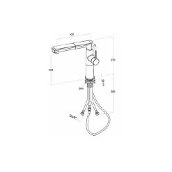 Villeroy & Boch Küchenarmatur Sorano Sky Shower Edelstahl Massiv -Machen Sie es mit der Küchenspüle. villeroy boch kuechenarmatur sorano sky shower edelstahl massiv3