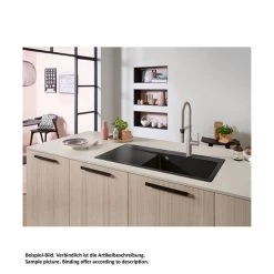 Villeroy & Boch Küchenarmatur Steel Expert 2.0 -Machen Sie es mit der Küchenspüle. villeroy boch kuechenarmatur steel expert 202