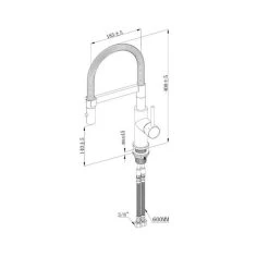 Villeroy & Boch Küchenarmatur Steel Expert Compact -Machen Sie es mit der Küchenspüle. villeroy boch kuechenarmatur steel expert compact2