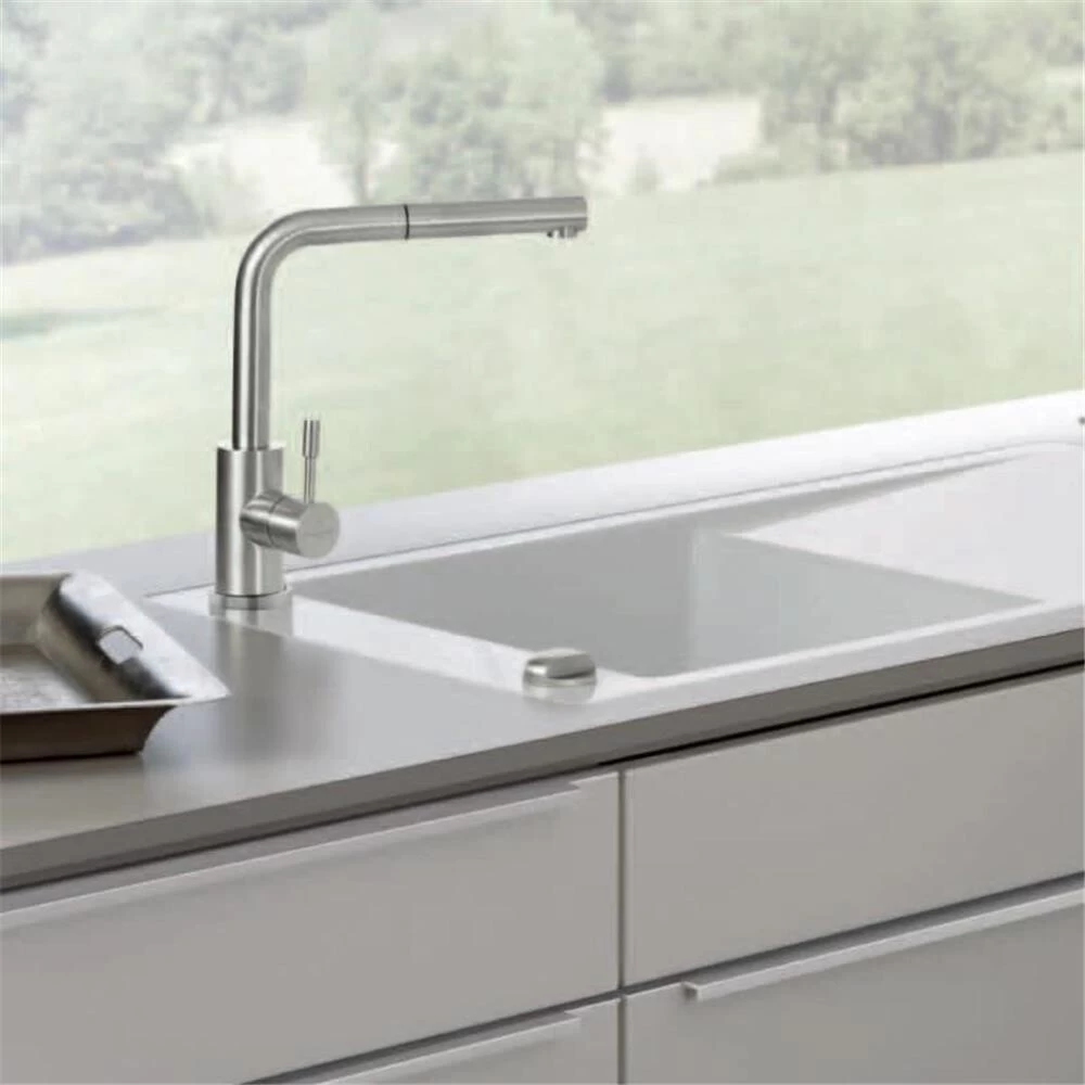 Villeroy & Boch Küchenarmatur Steel Shower Edelstahl Massiv | Niederdruck 4 Villeroy & Boch Küchenarmatur Steel Shower Edelstahl Massiv | Niederdruck – Bild 2