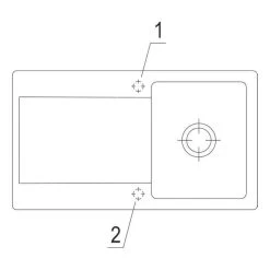 Villeroy & Boch Siluet 50 Flat Mit Handbetätigung Premiumline S5 Ebony -Machen Sie es mit der Küchenspüle. villeroy boch siluet 50 flat mit handbetaetigung premiumline s5 ebony 15
