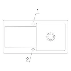 Villeroy & Boch Siluet 60 Flat Mit Handbetätigung Classicline KD Fossil Incl. HL 2-NEUWERTIG- -Machen Sie es mit der Küchenspüle. villeroy boch siluet 60 flat mit handbetaetigung classicline kd fossil incl hl 2 neuwertig5