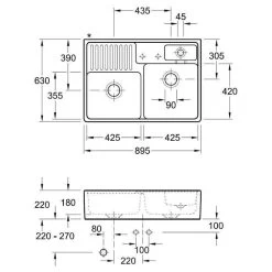 Villeroy & Boch Spülmodul Spülstein Doppelbecken 11 Villeroy & Boch Spülmodul Spülstein Doppelbecken -Machen Sie es mit der Küchenspüle. villeroy boch spuelmodul spuelstein doppelbecken4