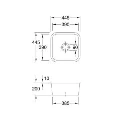 Villeroy & Boch Unterbauspüle Cisterna 50 9 Villeroy & Boch Unterbauspüle Cisterna 50 -Machen Sie es mit der Küchenspüle. villeroy boch unterbauspuele cisterna 503