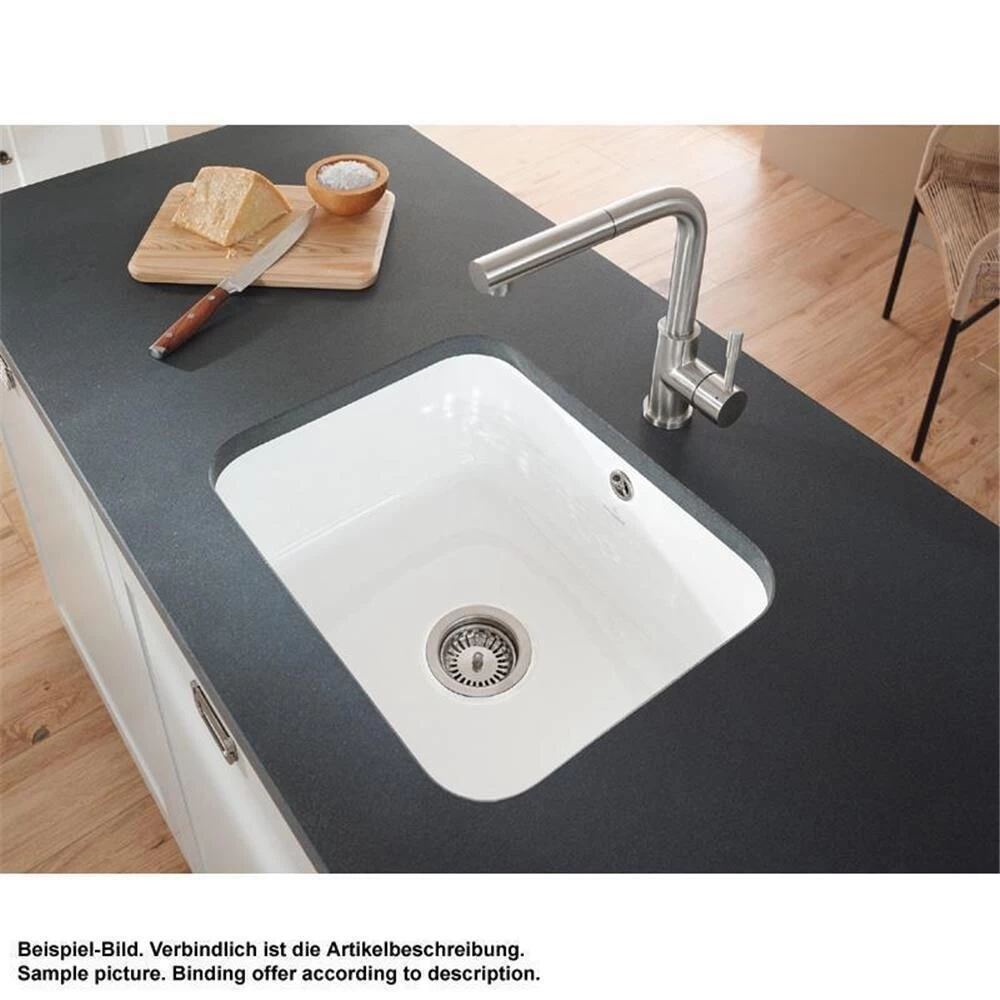 Villeroy & Boch Unterbauspüle Cisterna 60C Mit Handbetätigung Classicline I4 Graphit 4 Villeroy & Boch Unterbauspüle Cisterna 60C Mit Handbetätigung Classicline I4 Graphit – Bild 2