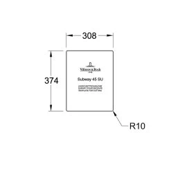 Villeroy & Boch Unterbauspüle Subway 45 SU -Machen Sie es mit der Küchenspüle. villeroy boch unterbauspuele subway 45 su4