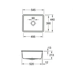 Villeroy & Boch Unterbauspüle Subway 60 SU -Machen Sie es mit der Küchenspüle. villeroy boch unterbauspuele subway 60 su3
