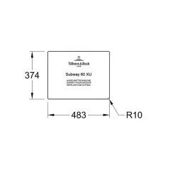 Villeroy & Boch Unterbauspüle Subway 60 XU -Machen Sie es mit der Küchenspüle. villeroy boch unterbauspuele subway 60 xu4